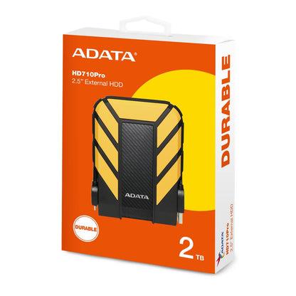 ADATA HD710 Pro | External Hard Drive | USB 3.2 Gen 1 | IP68 Waterproof & Military-Grade Shockproof | 1TB / 2TB / 4TB / 5TB