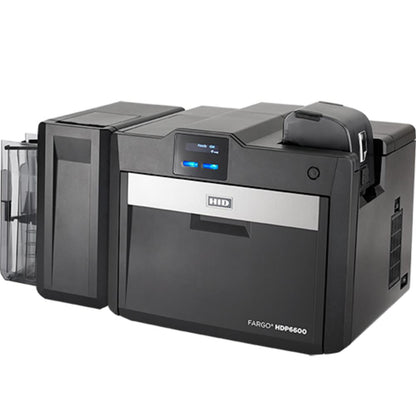 HID FARGO HDP6600 | 600 dpi Retransfer Card Printer & Encoder | High-Speed, Dual-Side Printing, iON™ Technology | Wasteless Lamination