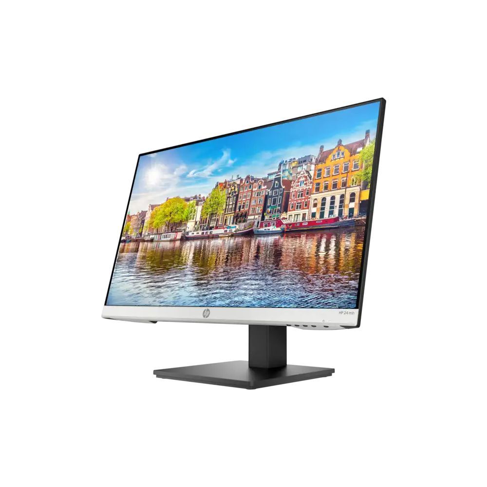 HP 24mh 24'' LED Monitor | FHD IPS Display | Dual Speakers | Multiple Connectivity Options