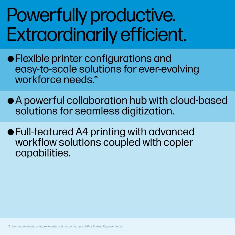HP Color LaserJet Enterprise MFP 6800dn Printer | A4 Color Laser Multifunction Printer, 55 PPM, Duplex, Network & Enterprise Security