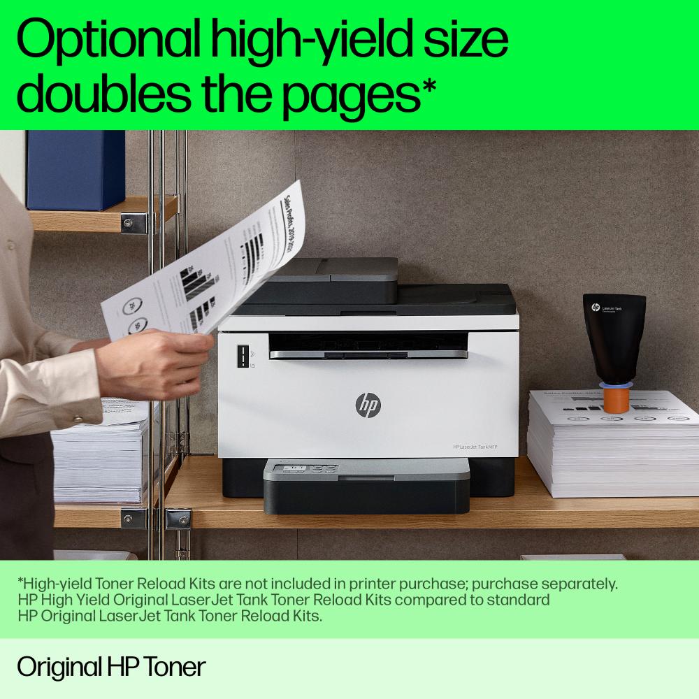 HP 154A Black Original LaserJet Tank Toner Reload Kit (W1540A)