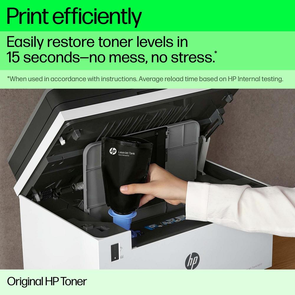 HP 154A Black Original LaserJet Tank Toner Reload Kit (W1540A)