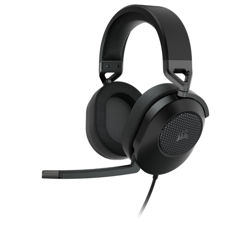 Corsair HS65 Surround Wired Gaming Headset – Carbon | Lightweight Premium Comfort with Dolby® Audio 7.1 Surround Sound