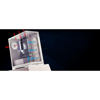 XPG INVADER X BTF ATX PC Case | Reverse-Connector Motherboard Support | 400mm GPU | 360mm Radiator