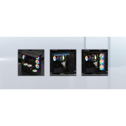 XPG INVADER X ATX PC Case | 4× 120mm Reverse Blade Fans | 400mm GPU Support