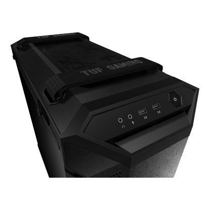 ASUS TUF Gaming GT301 ATX | Compact Mid-Tower Case with Tempered Glass & Aura Sync RGB