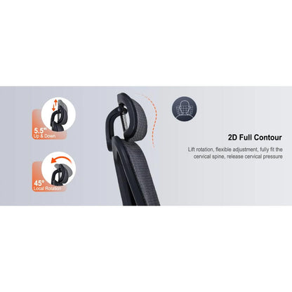 Meetion CHR32 Adjustable Backrest Ergonomic Gaming Chair | Breathable Mesh | 126° Recline | Footrest | E-Sport Chair