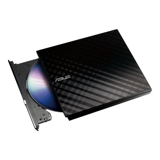 ASUS SDRW-08D2S-U LITE External DVD Burner | 8X Speed, M-DISC Support, Encryption, and Windows/Mac Compatibility