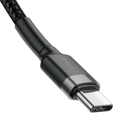 Baseus Cafule | USB-C PD 2.0 Cable (200cm, Quick Charge 3.0, 3A, 60W Fast Charging)