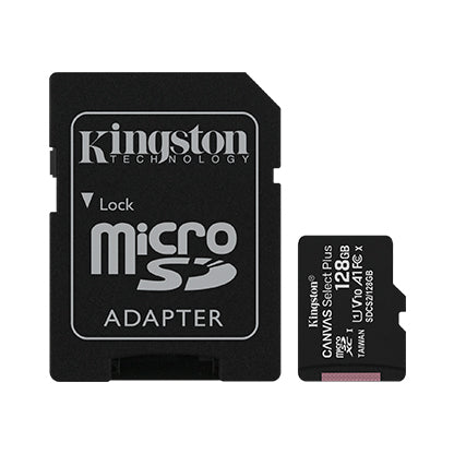 KINGSTON Canvas Select Plus microSD Memory Card 32GB - 128GB