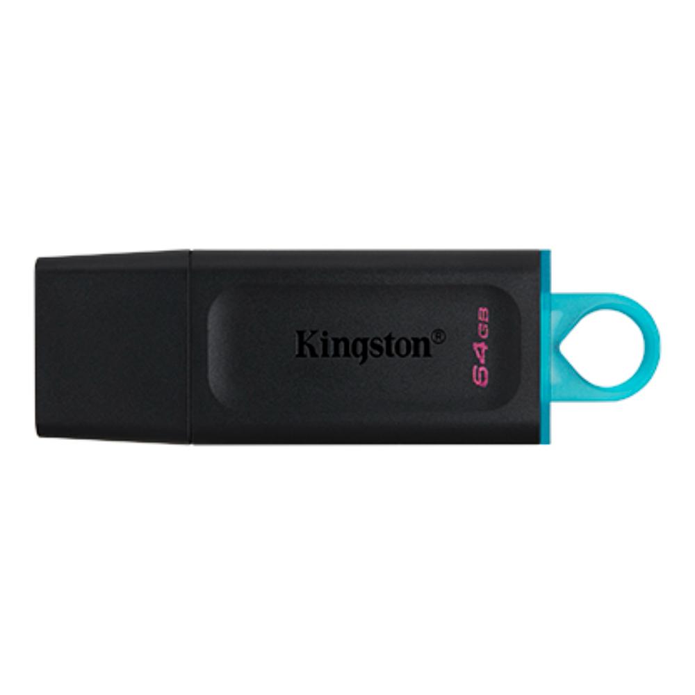Kingston DataTraveler Exodia | USB 3.2 Gen 1 Flash Drive | Protective Cap & Keyring Design | 64GB - 256GB