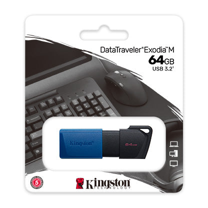 KINGSTON DataTraveler Exodia M USB Flash Drive 64GB - 256GB