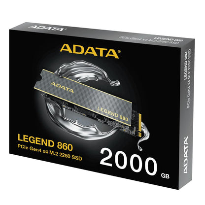ADATA LEGEND 860 | PCIe Gen4 x4 NVMe M.2 SSD | Up to 6000MB/s | High-Speed Performance | 500GB / 1TB / 2TB