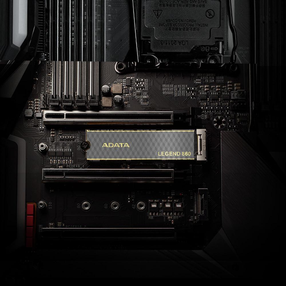 ADATA LEGEND 860 | PCIe Gen4 x4 NVMe M.2 SSD | Up to 6000MB/s | High-Speed Performance | 500GB / 1TB / 2TB