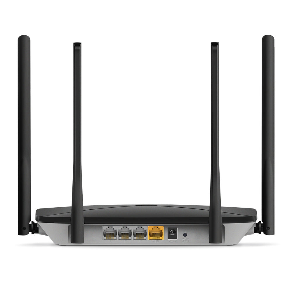 Mercusys AC12G AC1300 Dual Band Gigabit Router | High-Speed Dual-Band WiFi with Gigabit Performance