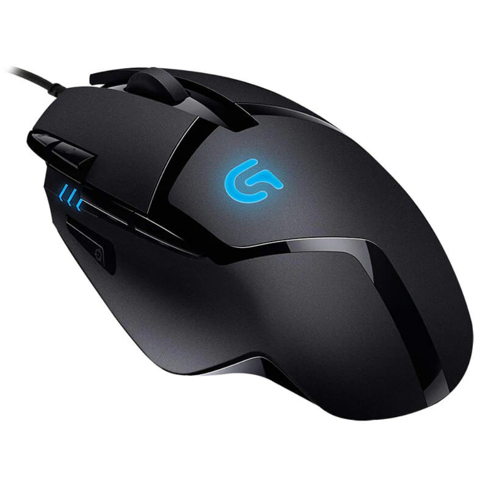 Logitech G402 Hyperion Fury FPS Gaming Mouse | Fusion Engine | 8 Programmable Buttons | 4000 DPI | Ultra-Fast Tracking | Wired USB | Ergonomic Design