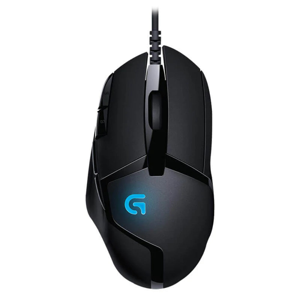 Logitech G402 Hyperion Fury FPS Gaming Mouse | Fusion Engine | 8 Programmable Buttons | 4000 DPI | Ultra-Fast Tracking | Wired USB | Ergonomic Design