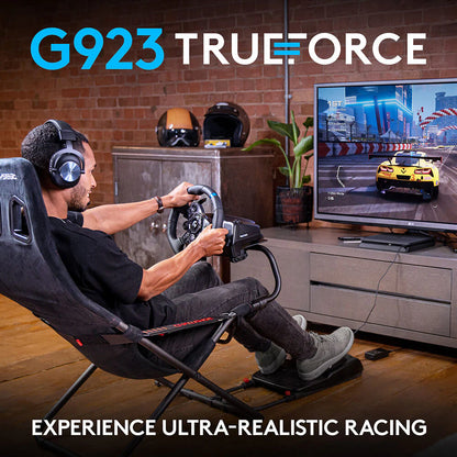 Logitech G923 | TRUEFORCE Sim Racing Wheel | For Xbox, PlayStation, and PC