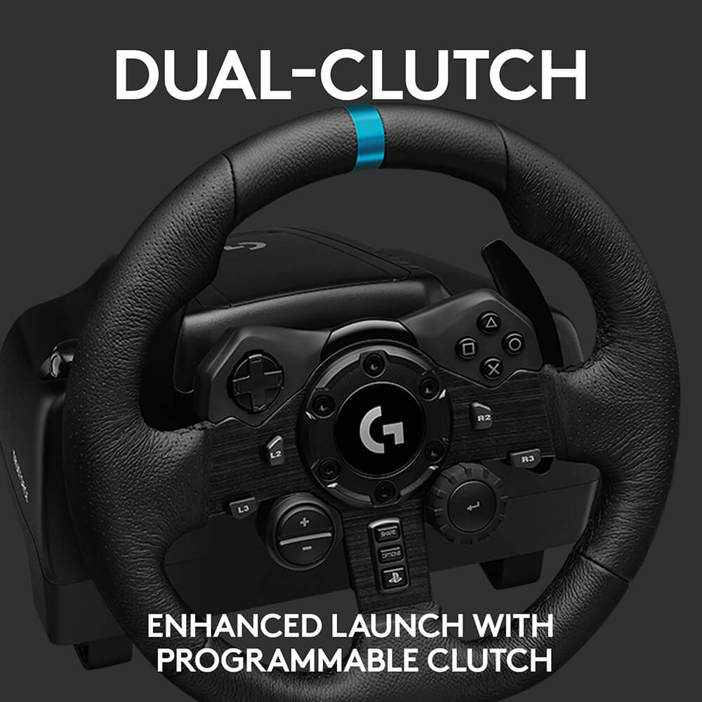 Logitech G923 | TRUEFORCE Sim Racing Wheel | For Xbox, PlayStation, and PC