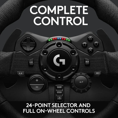 Logitech G923 | TRUEFORCE Sim Racing Wheel | For Xbox, PlayStation, and PC