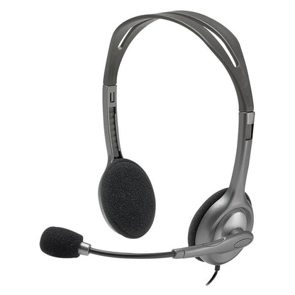 Logitech H110 | Stereo Headset | 3.5mm Dual Plug Computer Headset