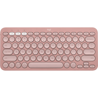 Logitech K380s Pebble Keys 2 Bluetooth Wireless Keyboard | Compact Multi-Device | Silent Typing | Modern Rounded Keys | 3-Device Easy-Switch | 24-Month Battery | Sustainable Design