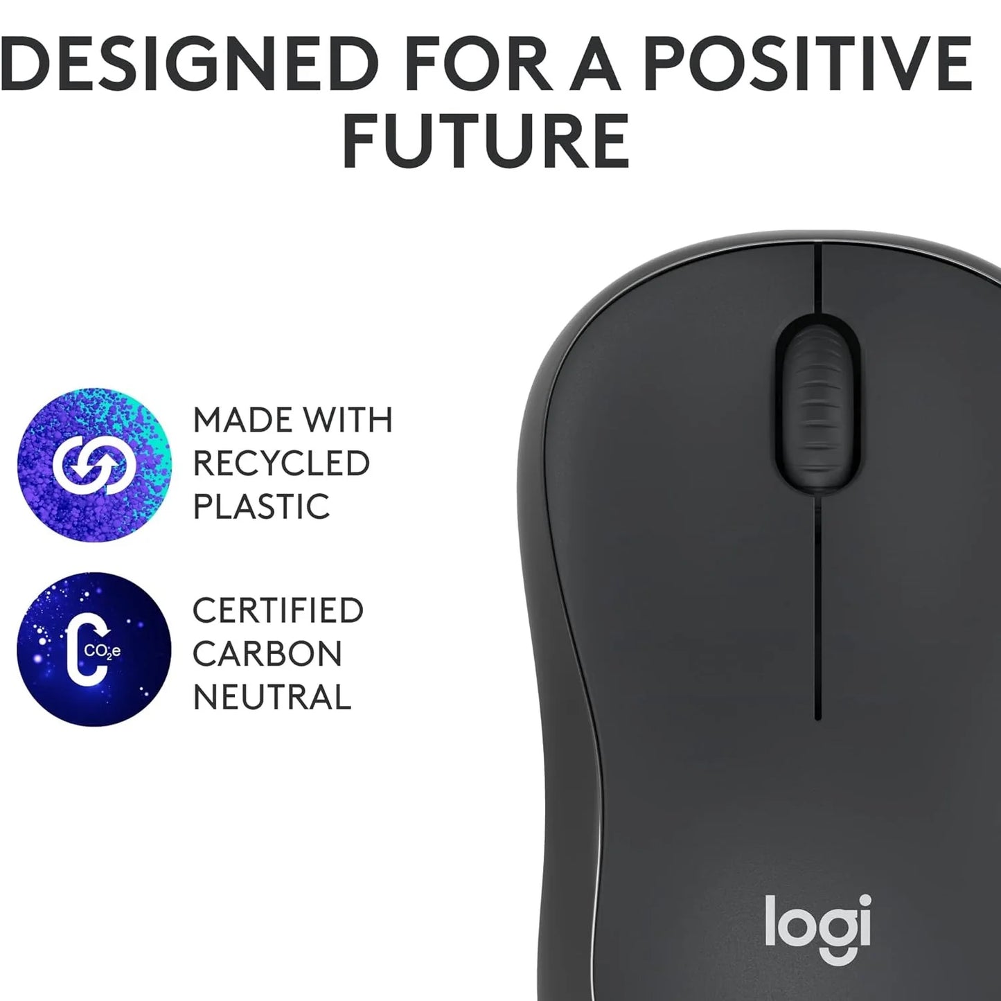 Logitech M240 | Silent Bluetooth Wireless Mouse with Comfortable Shape