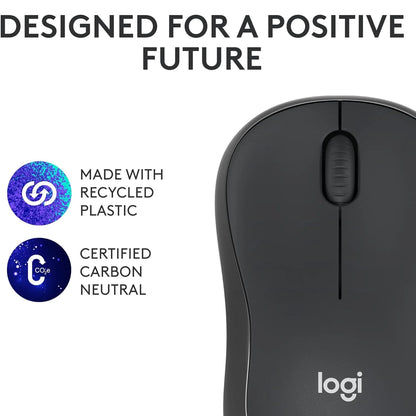 Logitech M240 | Silent Bluetooth Wireless Mouse with Comfortable Shape