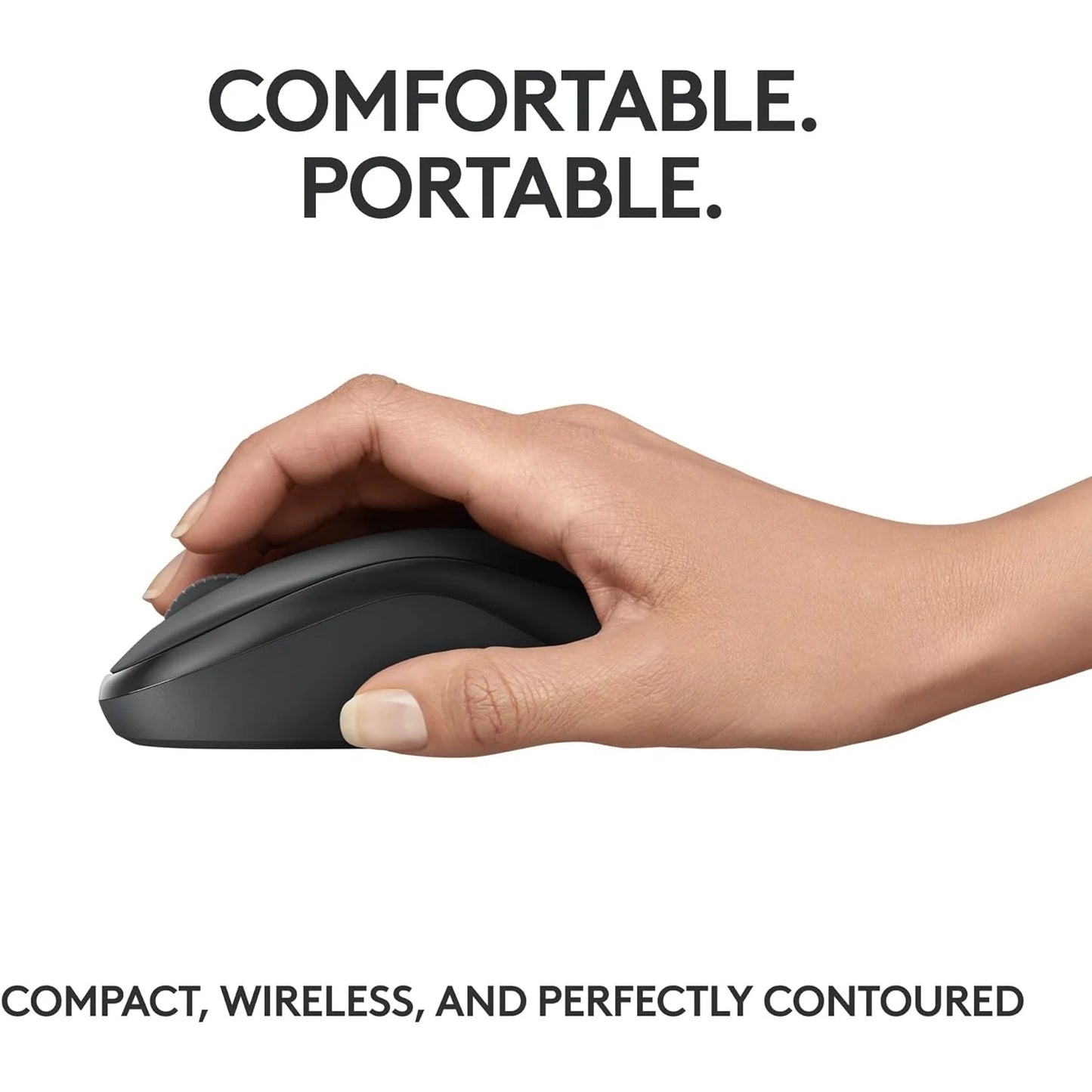 Logitech M240 | Silent Bluetooth Wireless Mouse with Comfortable Shape