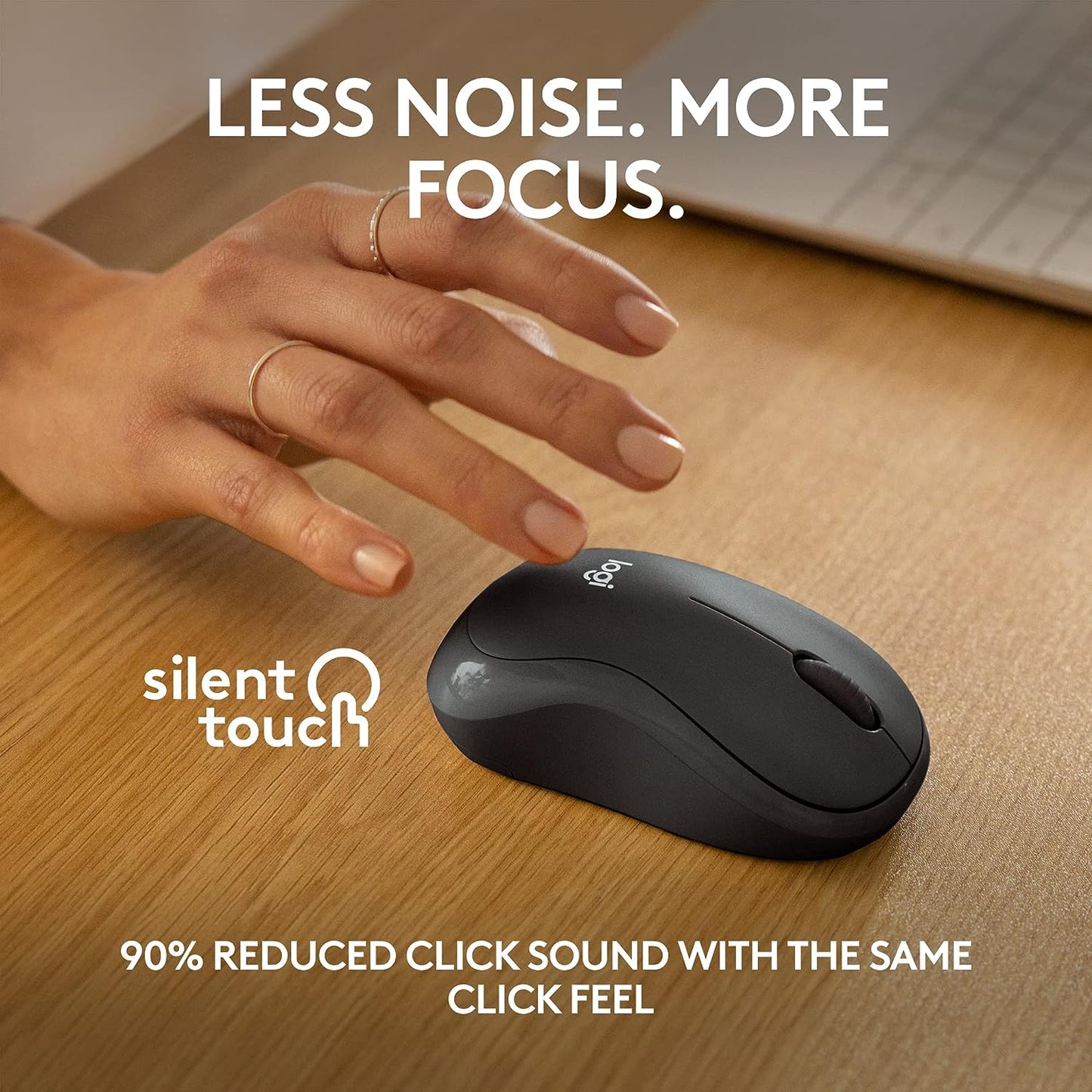 Logitech M240 | Silent Bluetooth Wireless Mouse with Comfortable Shape