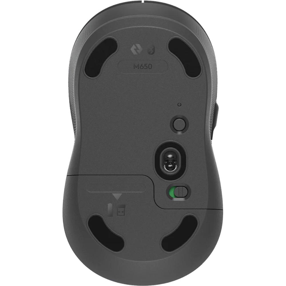 Logitech Signature M650 Wireless Mouse | SmartWheel Scrolling | SilentTouch | Bluetooth & Logi Bolt | Up to 24-Month Battery Life