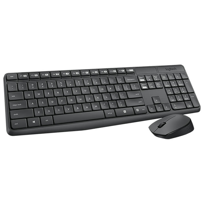 Logitech MK235 | Durable Wireless Keyboard and Mouse Combo