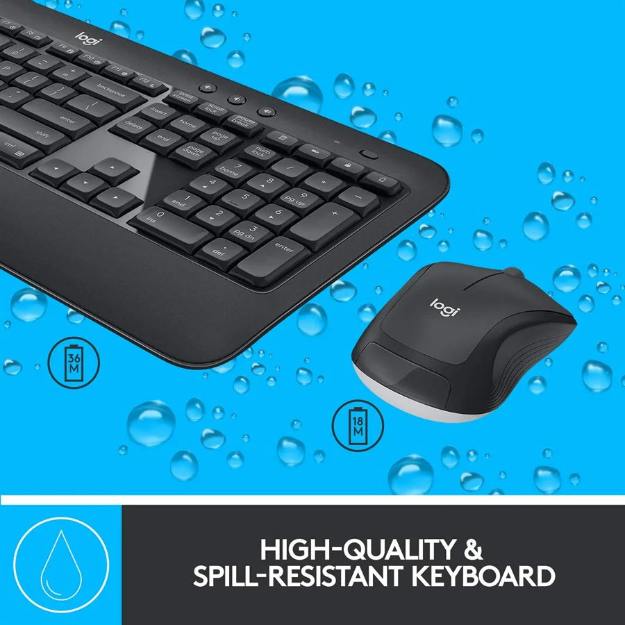 Logitech MK540 | Advanced Wireless Keyboard and Mouse Combo