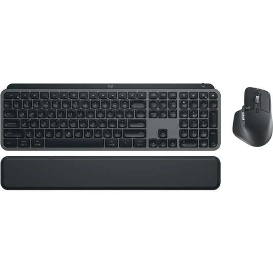 Logitech MX Keys S | Performance Combo: MX Master 3S, MX Keys S & MX Palm Rest