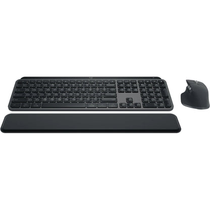 Logitech MX Keys S Combo | MX Master 3S Mouse + MX Keys S Keyboard + MX Palm Rest | 8000 DPI | Smart Backlit Keys | Multi-Device Control | Ergonomic Comfort | USB-C Rechargeable
