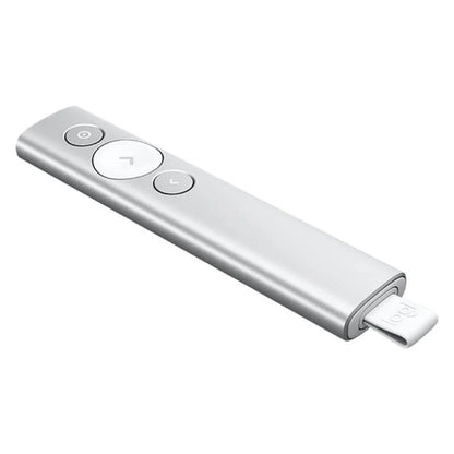 Logitech Spotlight | Advanced Wireless Presentation Remote | Silver & Gold