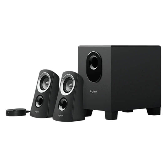 Logitech Z313 2.1 Speaker System with Subwoofer | 25W RMS | 50W Peak | 3.5mm Input | Wired Control Pod
