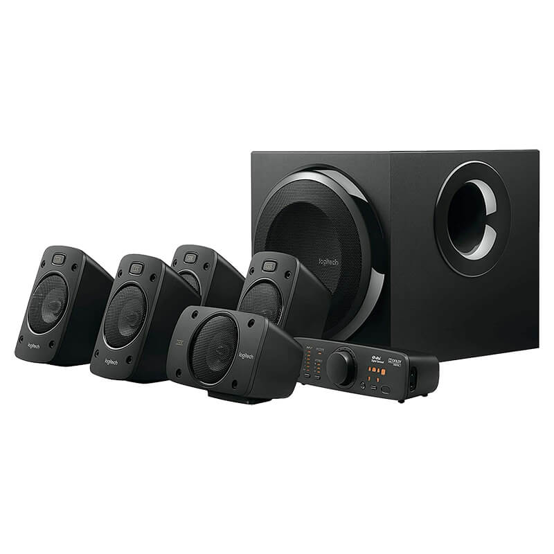 Logitech Z906 | 5.1 Surround Sound Speaker System | THX, Dolby Digital, and DTS Certified Audio for Ultimate Immersion