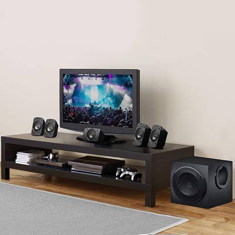 Logitech Z906 | 5.1 Surround Sound Speaker System | THX, Dolby Digital, and DTS Certified Audio for Ultimate Immersion