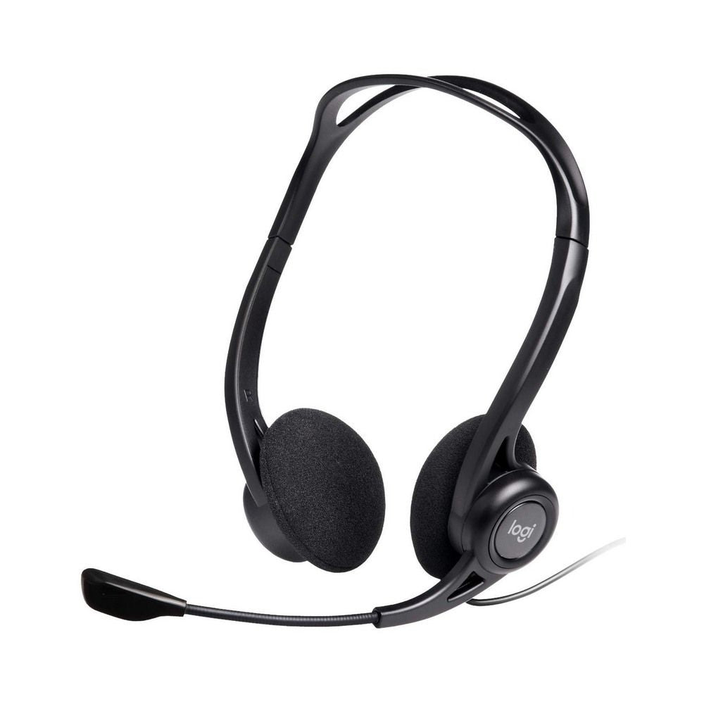 Logitech H370 USB Computer Headset | Clear Digital Audio | USB-A Connector | In-Line Controls | Everyday Comfort