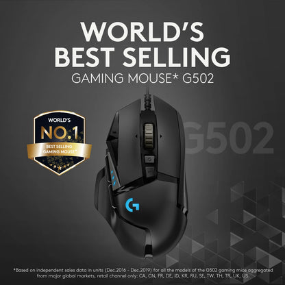 Logitech G502 HERO | High-Performance Gaming Mouse