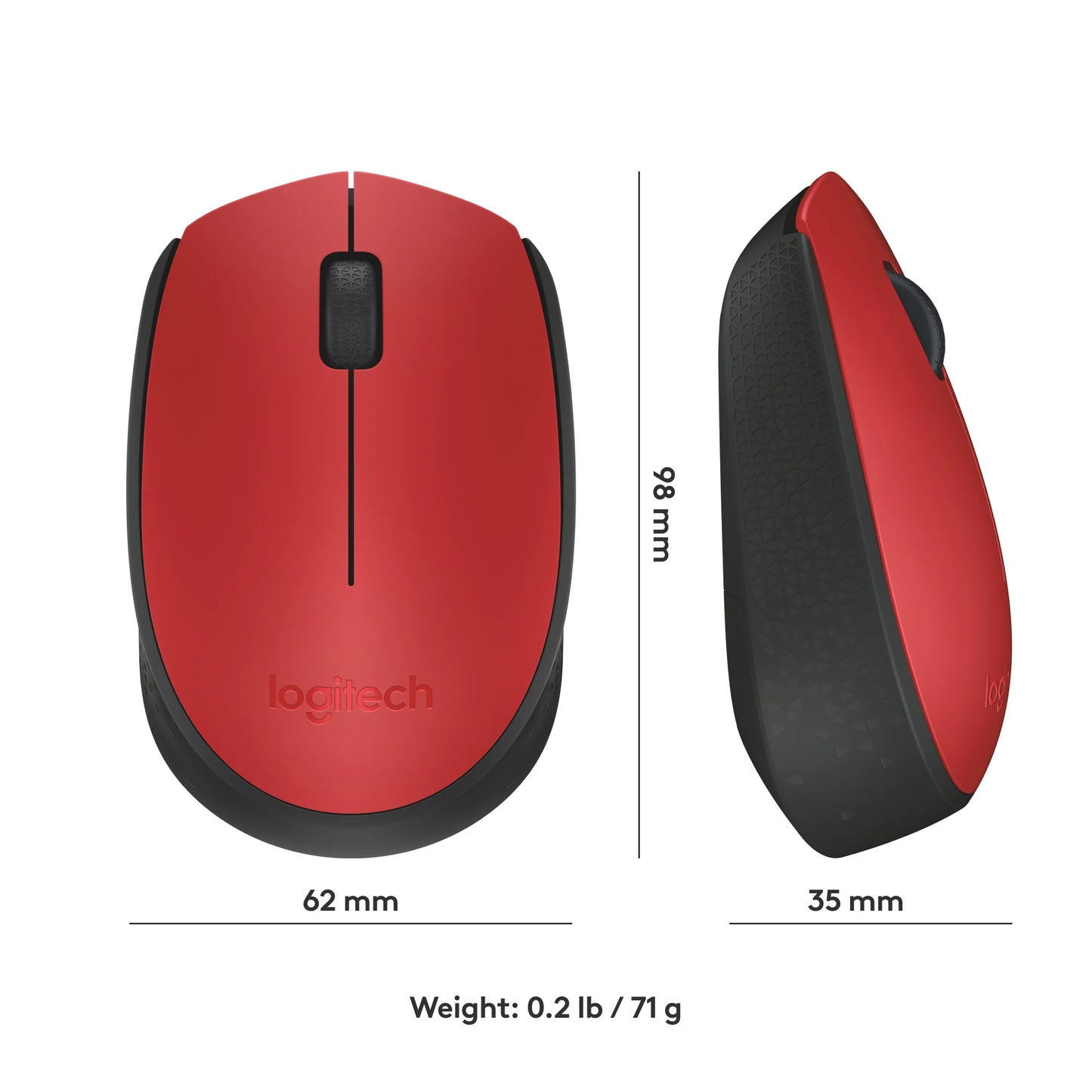 Logitech M171 | Wireless Mouse - Compact & Portable