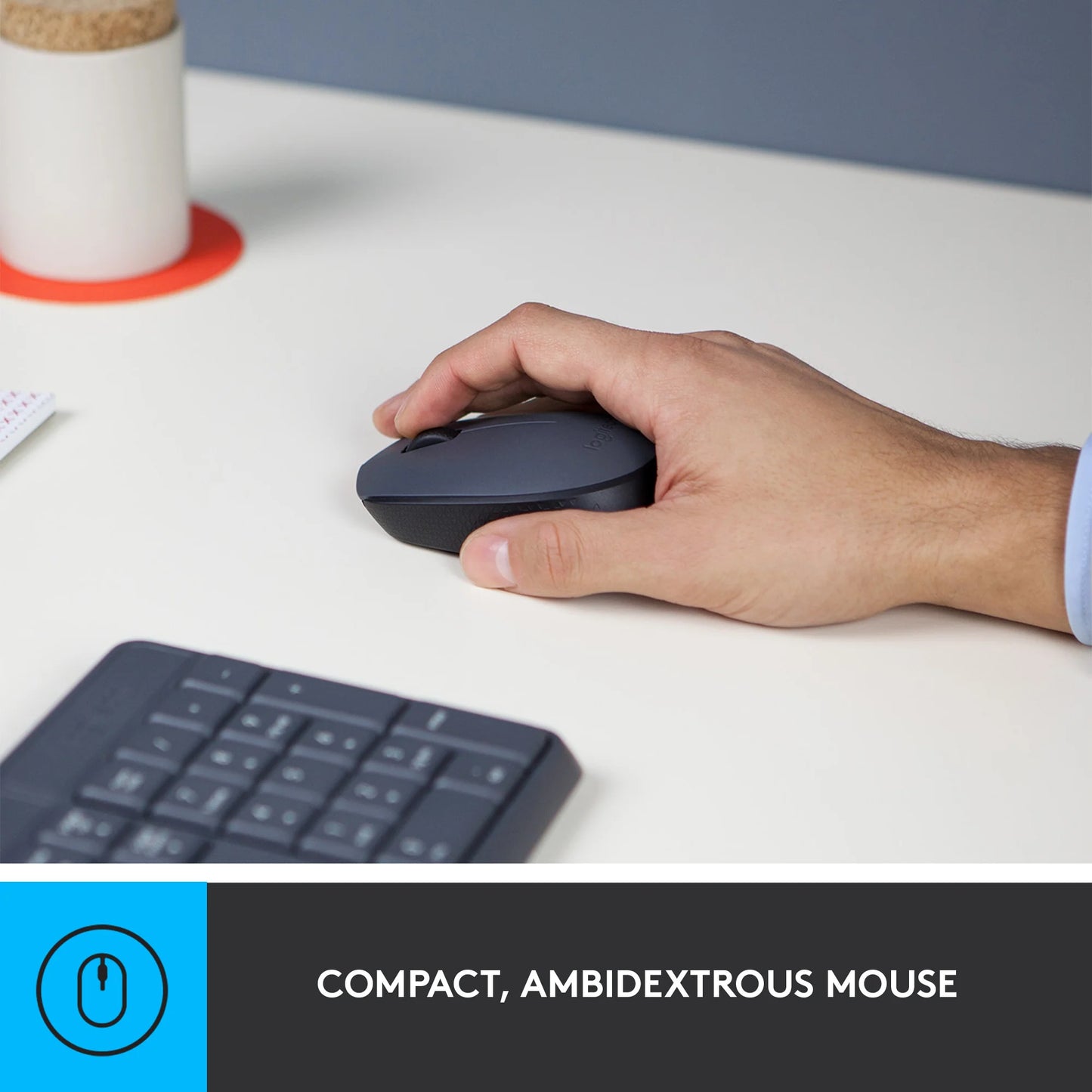 Logitech MK235 | Durable Wireless Keyboard and Mouse Combo