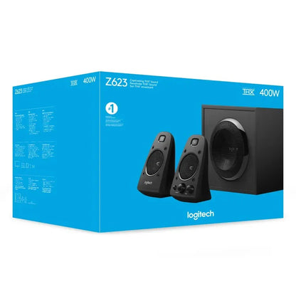 Logitech Z623 | Speaker System with Subwoofer | THX Certified Sound for Immersive Audio