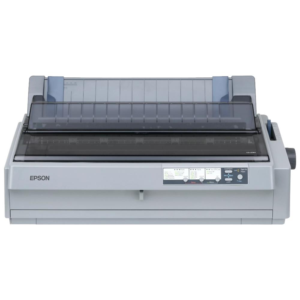 Epson LQ-2190 Dot Matrix Printer | 24-Pin, 136 Columns, 480cps, USB & Parallel, Heavy-Duty Impact Printing