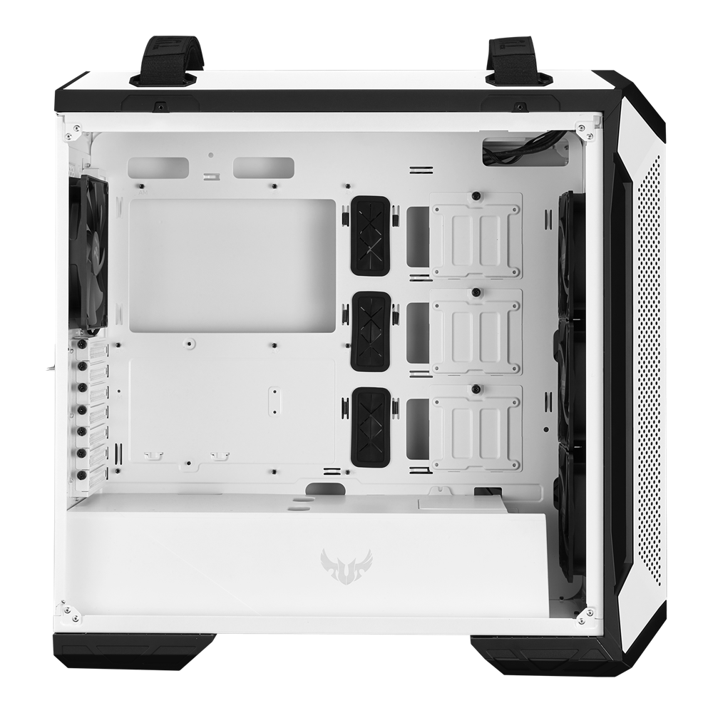 ASUS TUF Gaming GT501 | GAMING Case Supports Up To EATX With Metal Front Panel | BLACK - WHITE