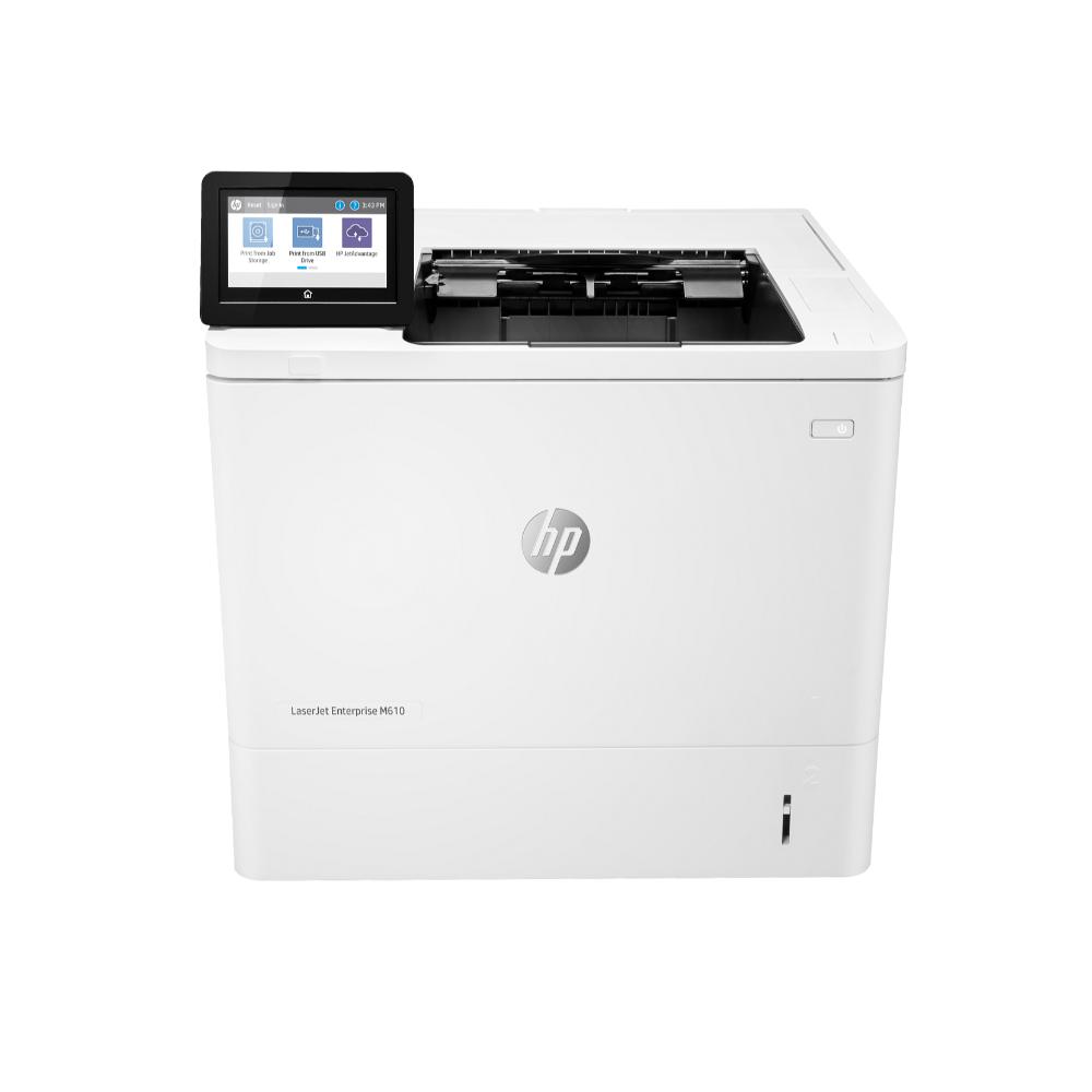 HP LaserJet Enterprise M610dn | High-Speed Enterprise Monochrome Laser Printer | 55 PPM | Duplex | Gigabit Ethernet