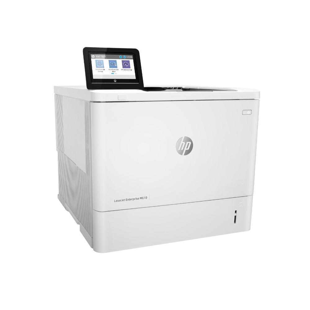 HP LaserJet Enterprise M610dn | High-Speed Enterprise Monochrome Laser Printer | 55 PPM | Duplex | Gigabit Ethernet