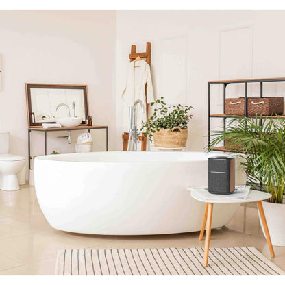 Edifier MS50A Wireless Smart Speaker | Wi-Fi + Bluetooth | Multi-Room Audio | AirPlay 2 | Alexa Compatible | Brown