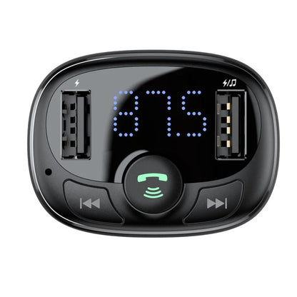BASEUS T‑Shaped S‑09A Car Bluetooth MP3 Player | Premium Car Audio Adapter